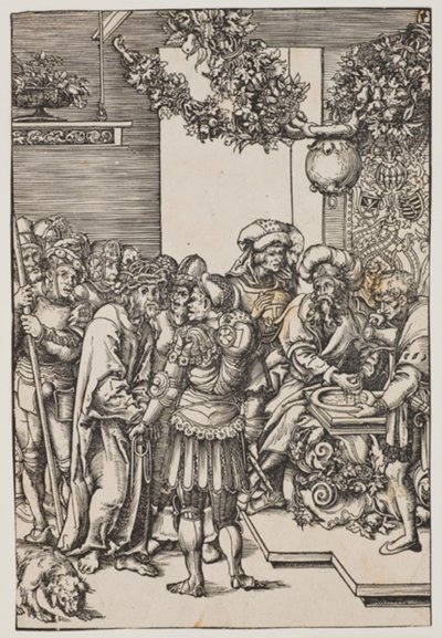 Pilato se lava las manos de Lucas Cranach d.Æ.