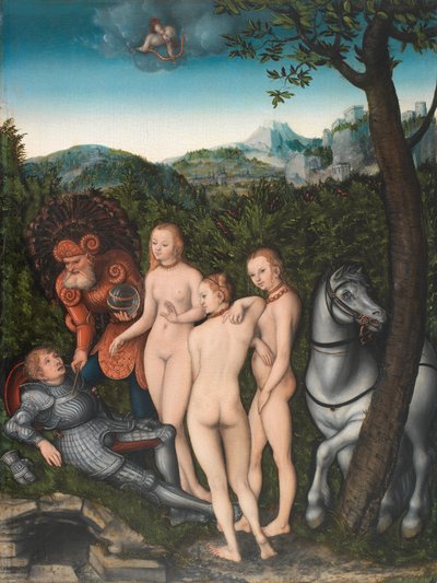 El juicio de Paris de Lucas Cranach d.Æ.
