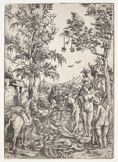 El juicio de París de Lucas Cranach d.Æ.