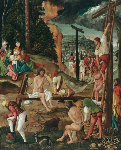 Antes de la crucifixión de Cristo (Cristo en aflicción) de Lucas Cranach d. Ä.