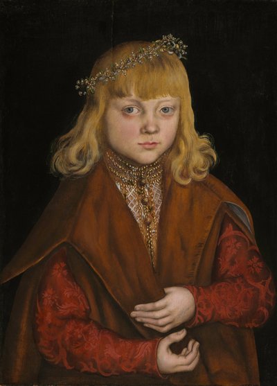 Un príncipe de Sajonia de Lucas Cranach the Elder