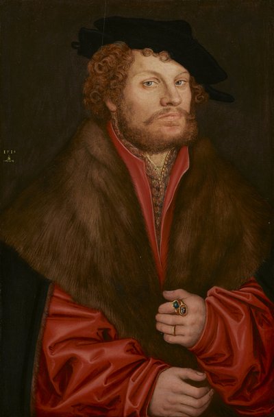 Retrato de Moritz Büchner de Lucas Cranach the Elder