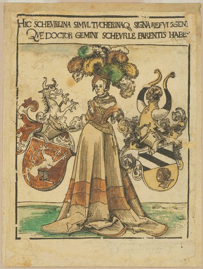 Libro-placa de Scheurl y Tucher de Lucas Cranach the Elder
