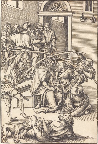 Cristo Coronado de Espinas de Lucas Cranach the Elder
