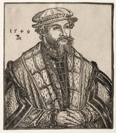 Dr. Christian Brück, 1549 de Lucas Cranach the Elder