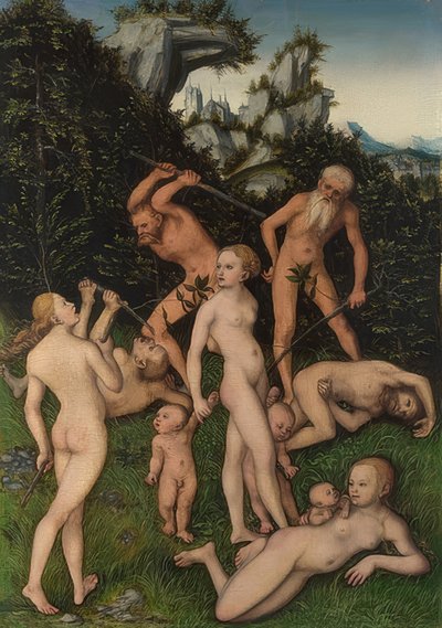 Fin de la Edad de Plata (?) de Lucas Cranach the Elder