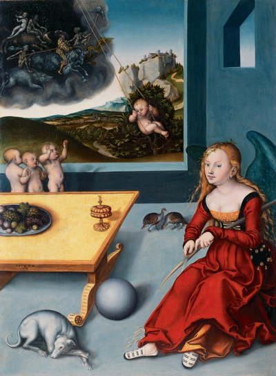 Francés: La Mélancolie Melancholia de Lucas Cranach the Elder