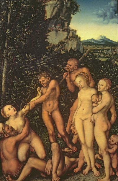 Frutos de los celos, 1530 de Lucas Cranach the Elder