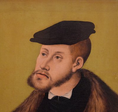 Alemán: Bildnis Kaiser Karls V. Retrato del emperador Carlos V de Lucas Cranach the Elder