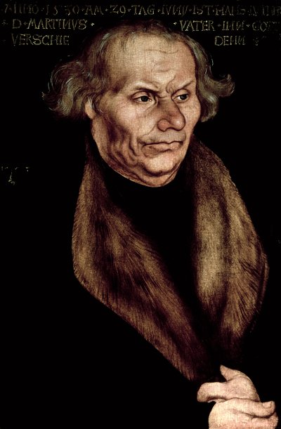 Hans Luther (1459-1530), padre de Martin Luther de Lucas Cranach the Elder