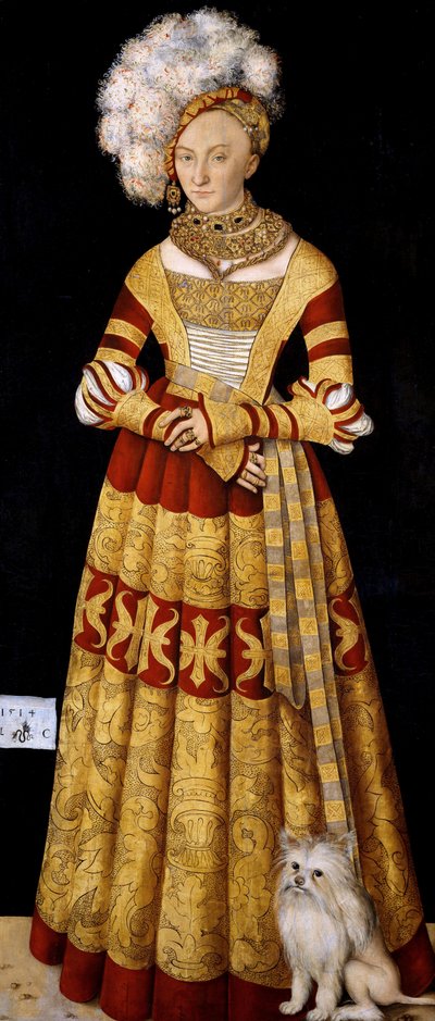 Duquesa Katharina von Mecklenburg de Lucas Cranach the Elder