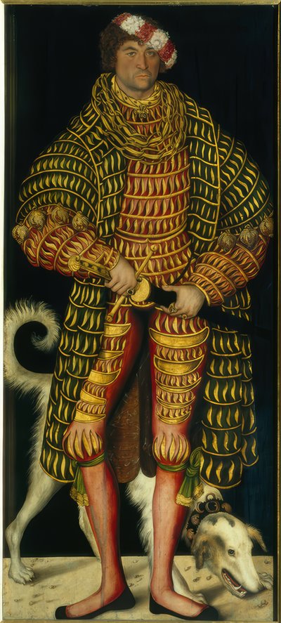 Duque Enrique el Piadoso de Sajonia / Cranach de Lucas Cranach the Elder