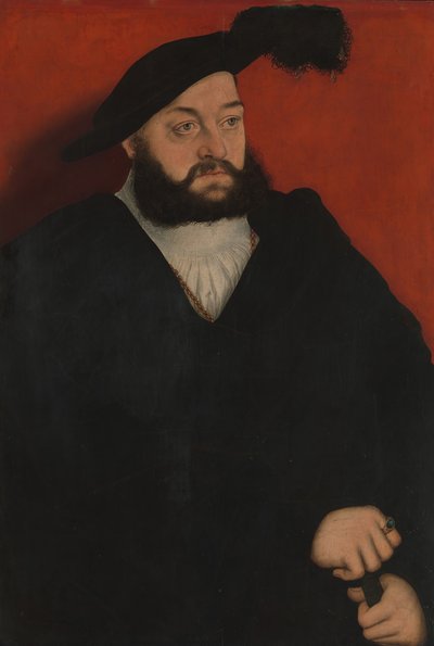 Johann, Duque de Sajonia de Lucas Cranach the Elder