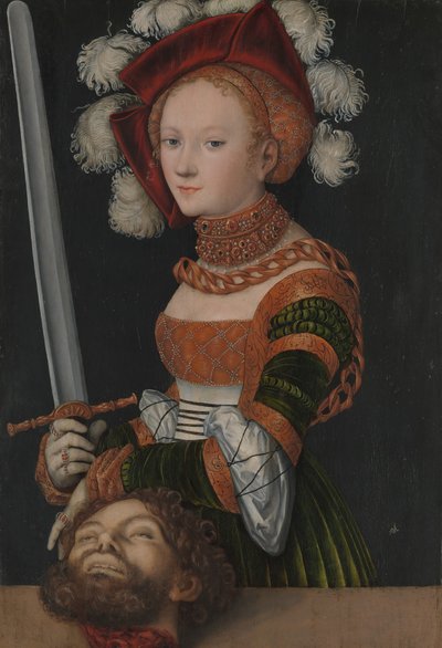 Judith con la Cabeza de Holofernes, ca. 1530 de Lucas Cranach the Elder