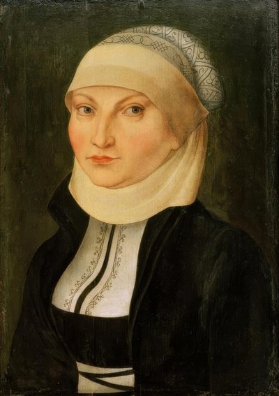 Catalina de Bora, esposa de Martín Lutero, Lippendorf (Sajonia) de Lucas Cranach the Elder