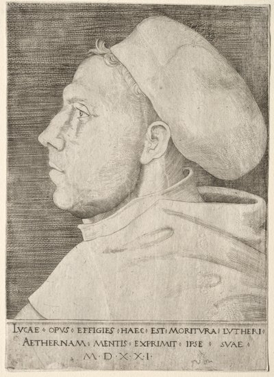 Martín Lutero de Lucas Cranach the Elder