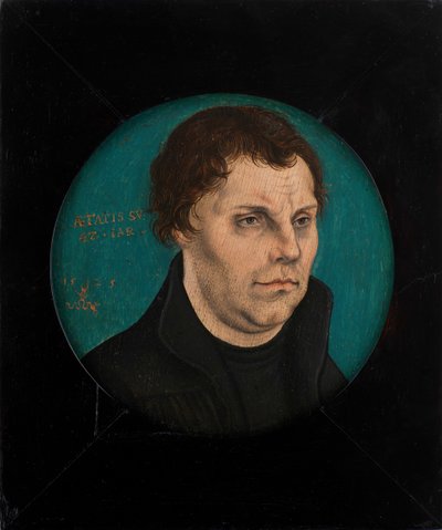 Martín Lutero 1483-1546, 1525 de Lucas Cranach the Elder