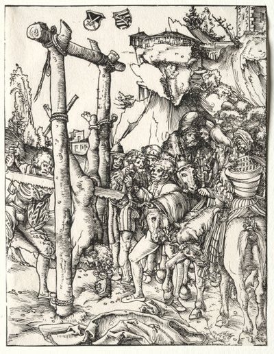 Martirio de San Simeón, c. 1510 de Lucas Cranach the Elder