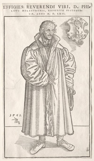 Philipp Melanchthon de Lucas Cranach the Elder