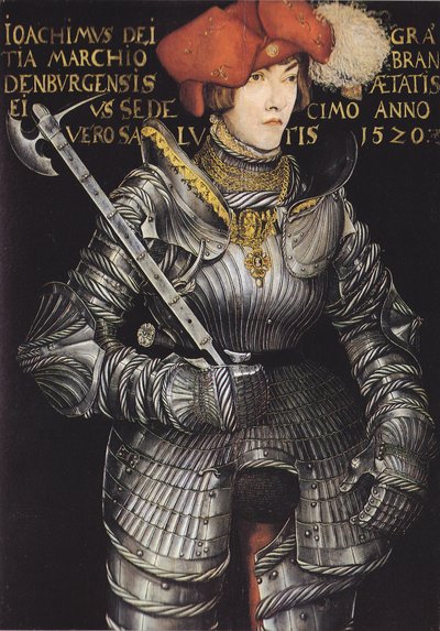 Retrato de Joaquín II de Brandemburgo como príncipe elector de Lucas Cranach the Elder