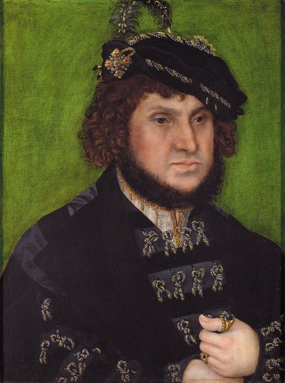Retrato de Juan el Firme de Lucas Cranach the Elder