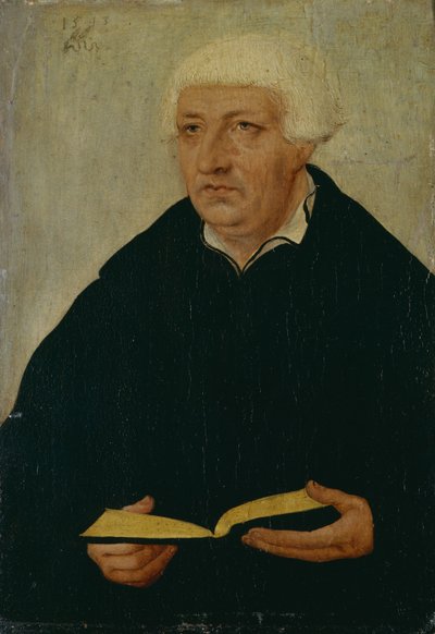 Retrato de Johannes Bugenhagen 1485-1558 de Lucas Cranach the Elder