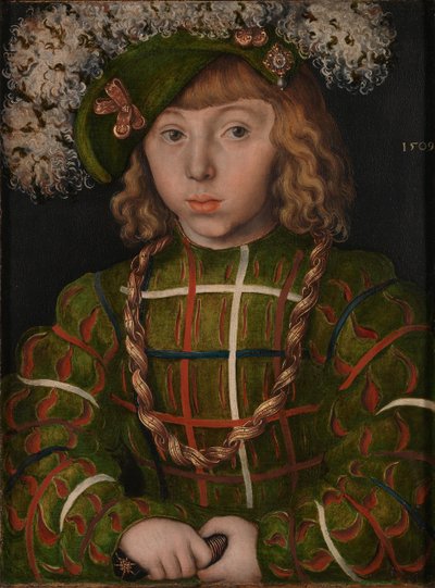 Retrato de Juan Federico I, el Magnánimo de Lucas Cranach the Elder