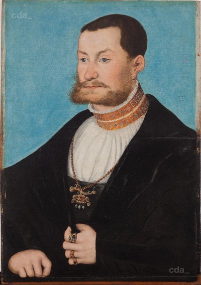Retrato del príncipe Joaquín de Lucas Cranach the Elder