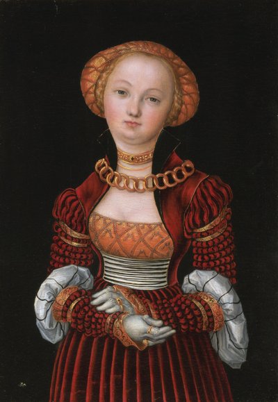 Retrato de mujer de Lucas Cranach the Elder