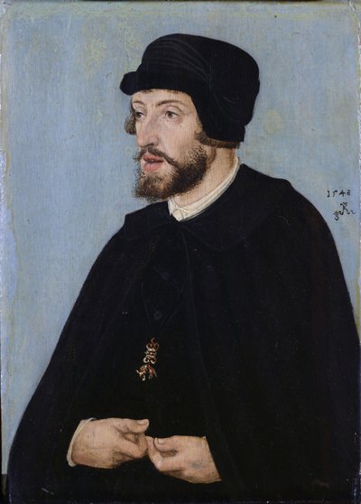 Retrato del rey Fernando I. de Lucas Cranach the Elder
