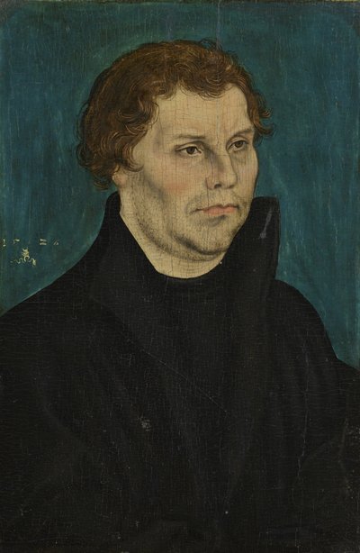 Retratos de Martín Lutero y Katharina von Bora de Lucas Cranach the Elder