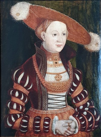 Princesa Magdalena de Brandemburgo de Lucas Cranach the Elder