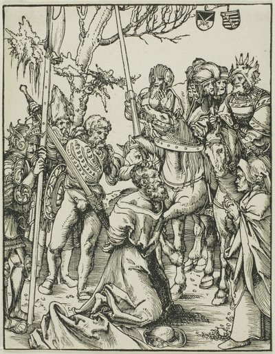 Santiago el Mayor, de El martirio de los Apóstoles de Lucas Cranach the Elder