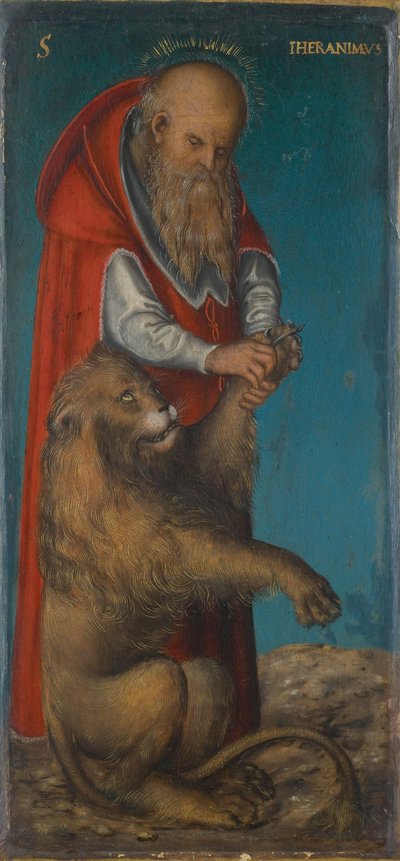 San Jerónimo, 1515 de Lucas Cranach the Elder