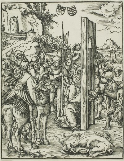 San Matías, de El martirio de los Apóstoles de Lucas Cranach the Elder