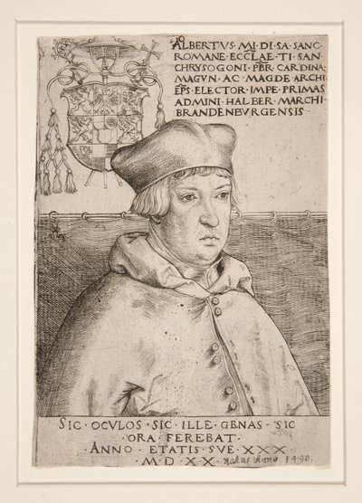 La cardenal albrecht de brandenburgo de Lucas Cranach the Elder