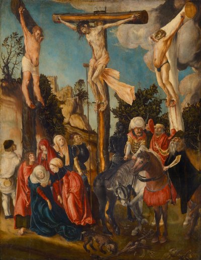 La Crucifixión, 1501 de Lucas Cranach the Elder