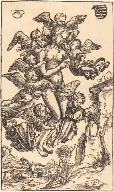 El éxtasis de Santa María Magdalena de Lucas Cranach the Elder