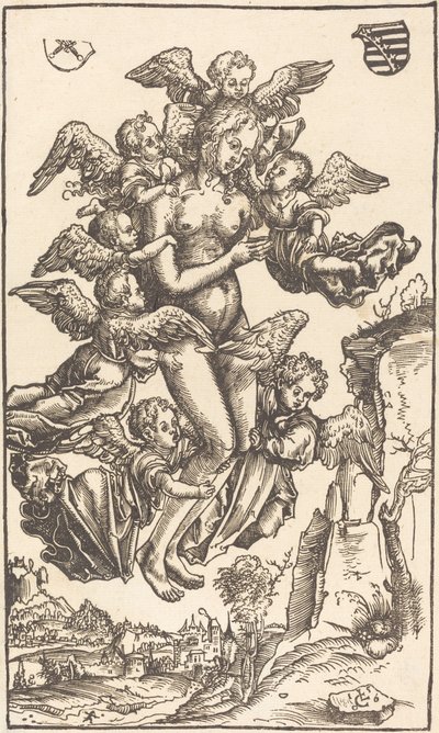 El éxtasis de Santa María Magdalena de Lucas Cranach the Elder