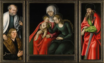 El retablo de Feilitzsch de Lucas Cranach the Elder