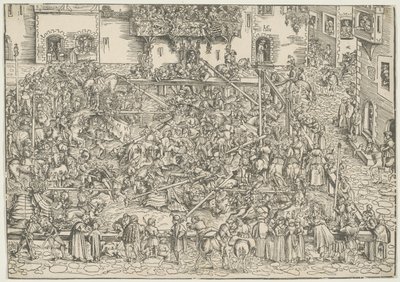 El primer torneo de Lucas Cranach the Elder