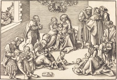 El Parentesco Sagrado de Lucas Cranach the Elder