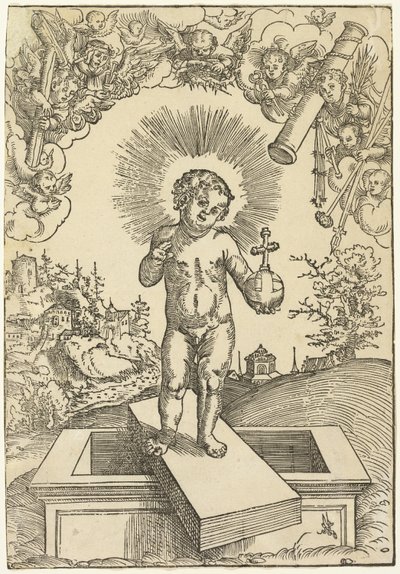 El Niño Jesús Redentor de Lucas Cranach the Elder