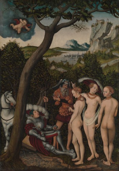 El juicio de Paris de Lucas Cranach the Elder