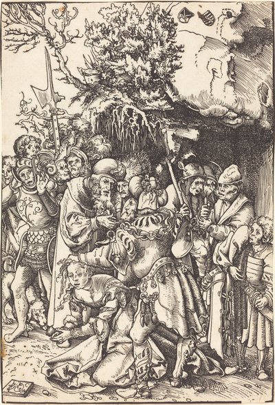 El Martirio de Santa Bárbara de Lucas Cranach the Elder