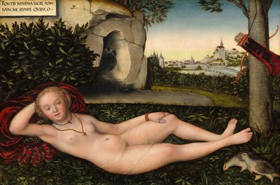 La ninfa de la primavera de Lucas Cranach the Elder
