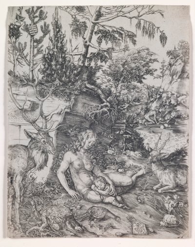 La Penitencia de San Juan Crisóstomo de Lucas Cranach the Elder