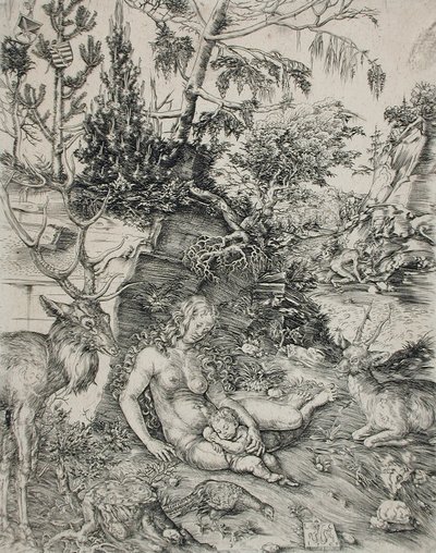 La penitencia de San Juan Crisóstomo de Lucas Cranach the Elder