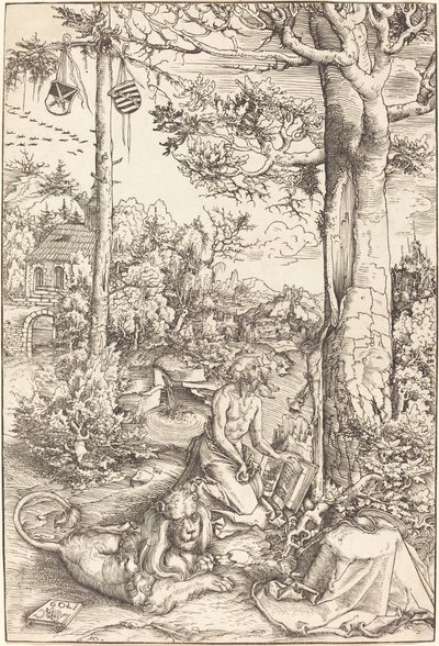 La penitencia de San Jerónimo de Lucas Cranach the Elder