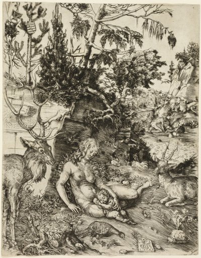 La penitencia de San Juan Crisóstomo de Lucas Cranach the Elder